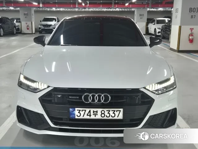 Audi A7 (4K) 2023 Белый из Кореи, фото 3