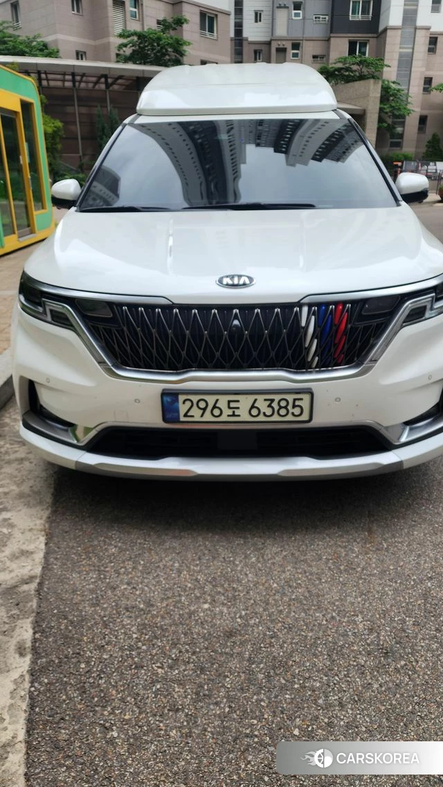 Kia Carnival 4th generation 2021 Белый из Кореи, фото 3