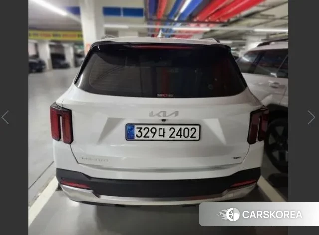 Kia The New Sorento 4th Generation 2023 Белый из Кореи, фото 3