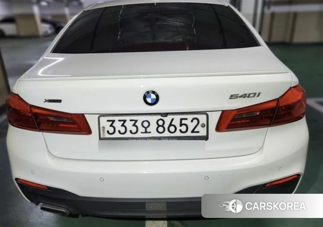 BMW 5 Series (G30) 2019 Белый из Кореи, фото 3