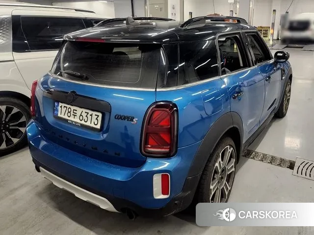 Mini Cooper S Countryman 2022 Синий из Кореи, фото 3