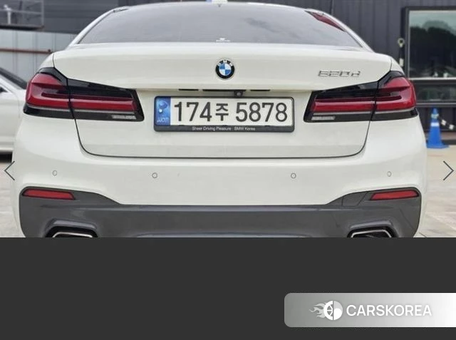 BMW 5 Series (G30) 2018 Белый из Кореи, фото 3