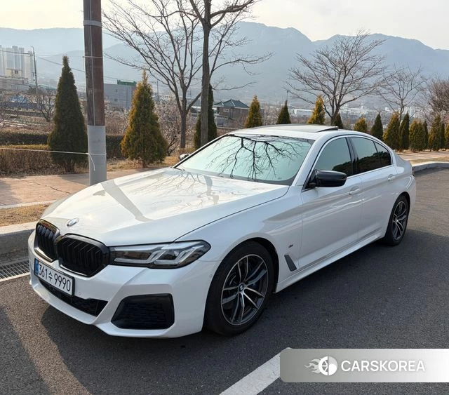 BMW 5 Series (G30) 2020 Белый из Кореи, фото 3