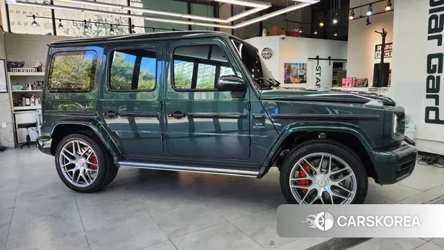 Mercedes-Benz G-Class W463b 2023 Темно-зеленый из Кореи, фото 4