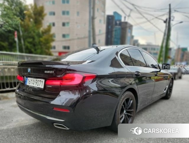 BMW 5 Series (G30) 2020 Черный из Кореи, фото 3