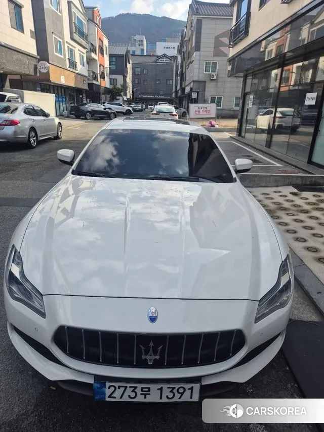 Maserati Quattroporte 2019 Белый из Кореи, фото 3