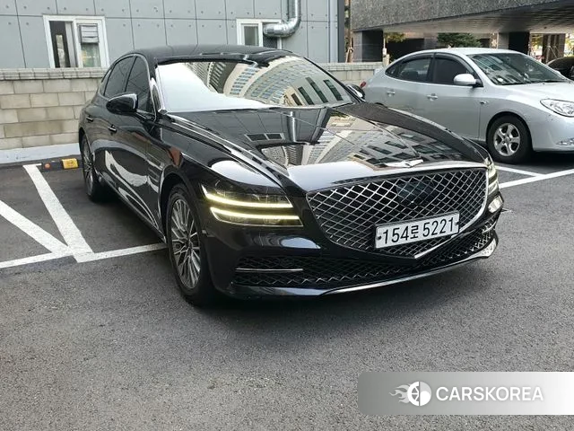 Genesis G80 (RG3) 2020 Черный из Кореи, фото 4