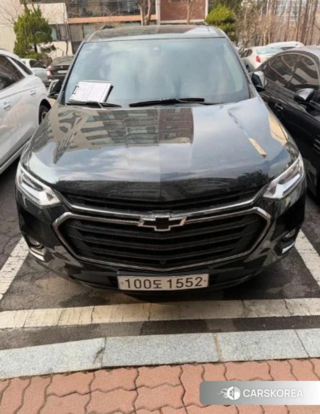 Chevrolet (GM Daewoo) Traverse 2020 Черный из Кореи, фото 3