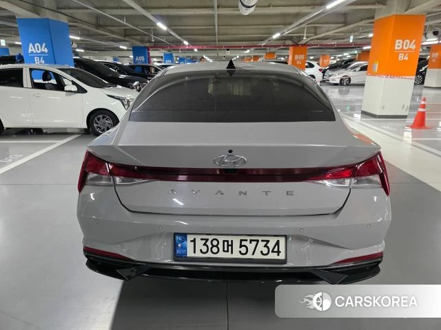 Hyundai Avante (CN7) 2022 Серый из Кореи, фото 3