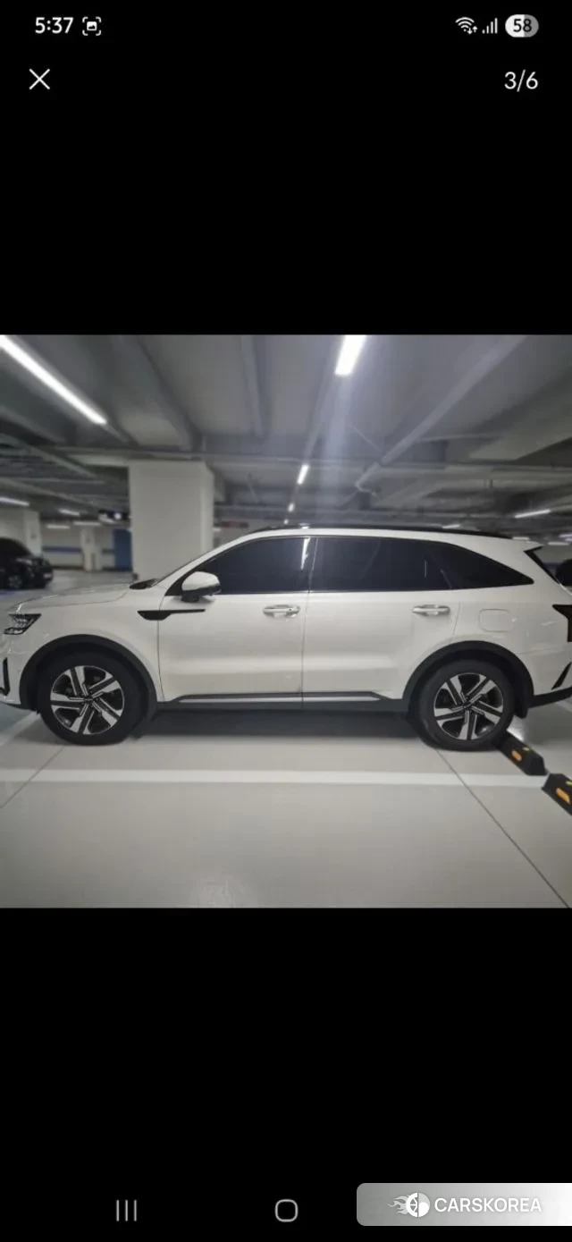 Kia Sorento 4th Generation 2021 Белый из Кореи, фото 3