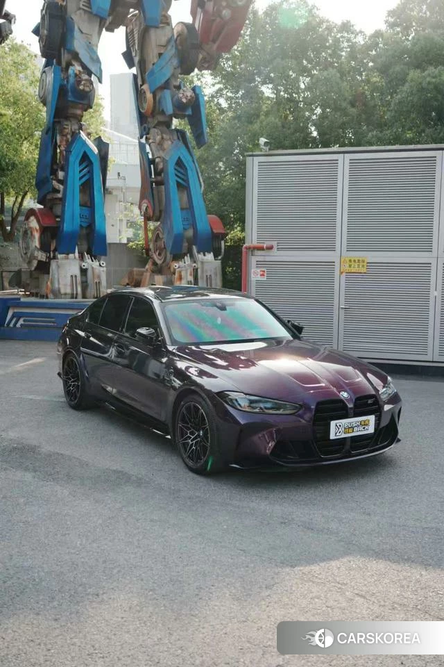 BMW M3 2021 Фиолетовый из Китая, фото 4