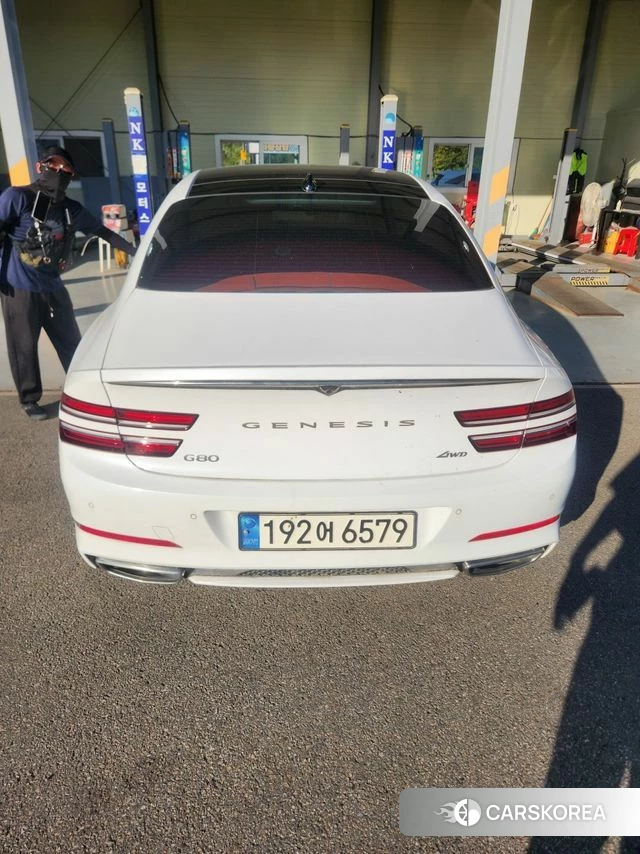 Genesis G80 (RG3) 2021 Белый из Кореи, фото 3