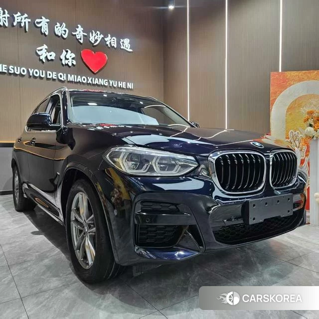 BMW X3 2021 Черный из Китая, фото 3