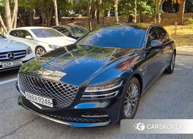 Genesis G80 (RG3) 2020 Синий из Кореи, фото 3