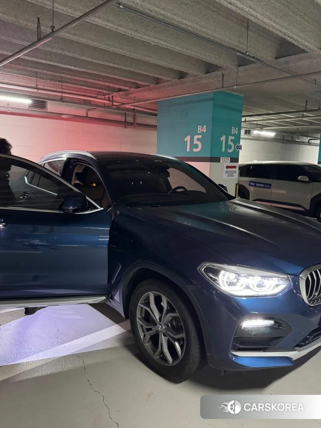 BMW X4 (G02) 2020 Синий из Кореи, фото 3