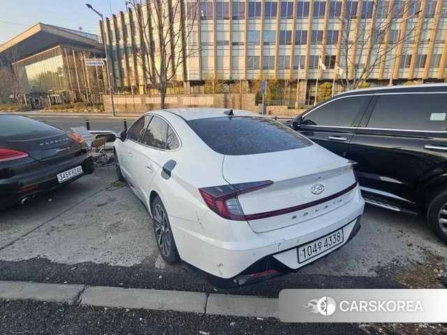Hyundai Sonata (DN8) 2020 Белый из Кореи, фото 3
