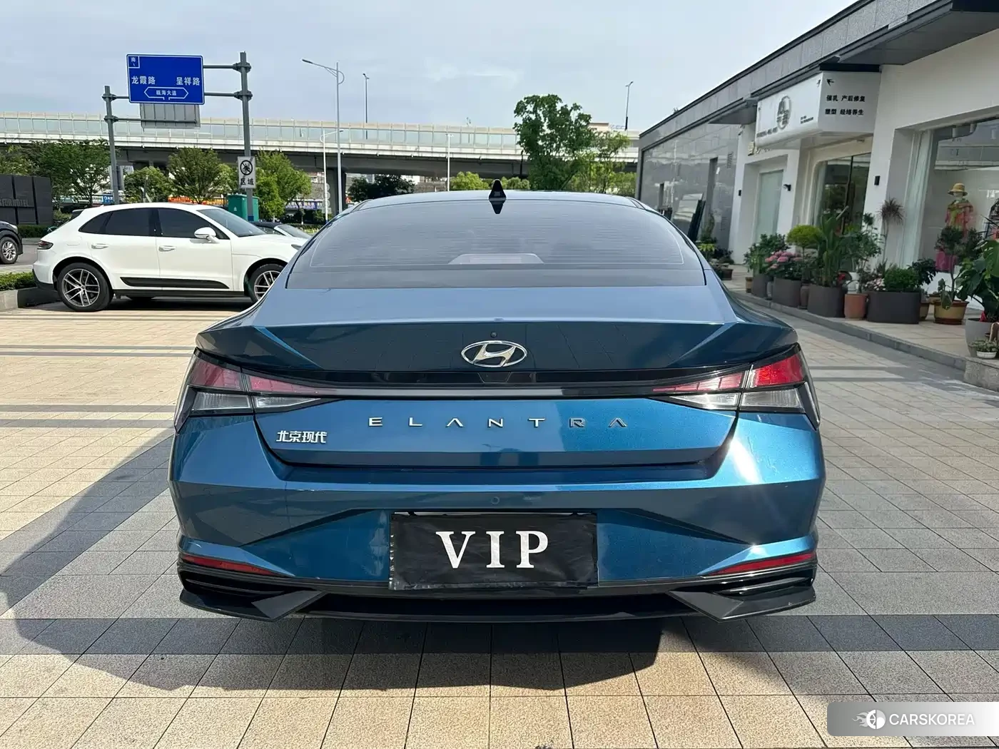 Hyundai Elantra 2022 Синий из Китая, фото 3