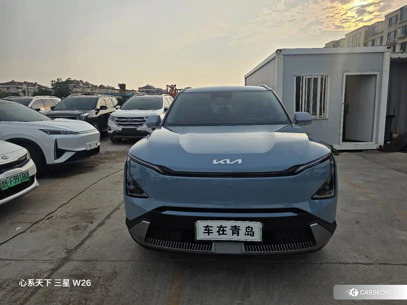 Kia EV5 2024 Синий из Китая, фото 4