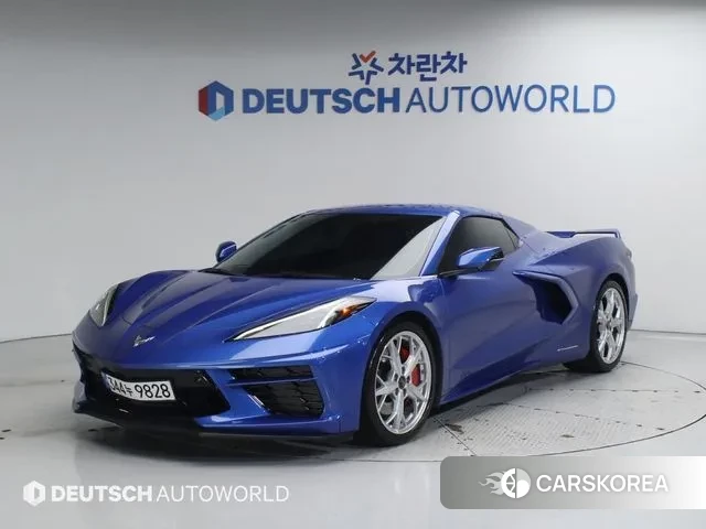 Chevrolet Corvette 2022 Синий из Кореи, фото 3