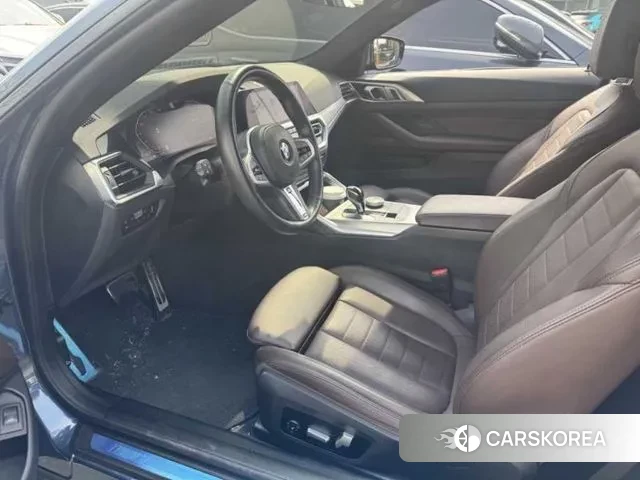 BMW 4 Series (G22) 2023 Синий из Кореи, фото 3