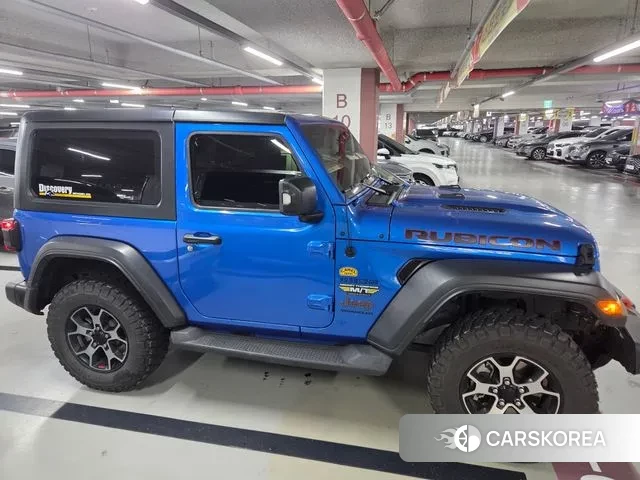 Jeep Wrangler (JL) 2021 Синий из Кореи, фото 3