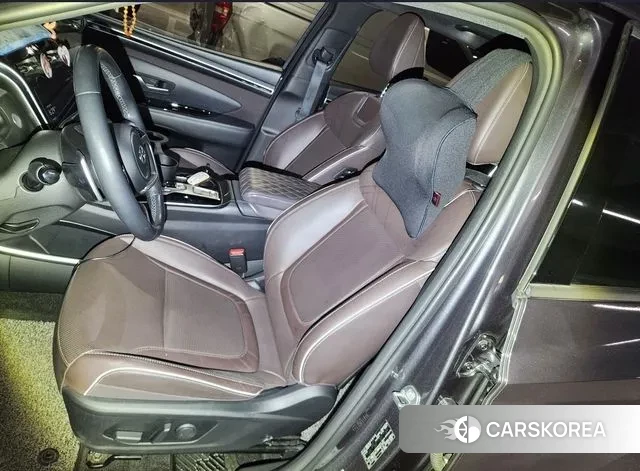 Hyundai Tucson Hybrid (NX4) 2021 Серый из Кореи, фото 3