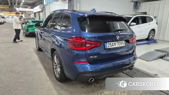 BMW X3 (G01) 2021 Синий из Кореи, фото 4