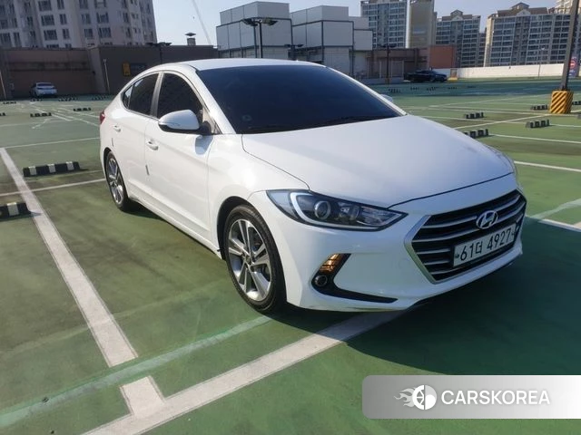 Hyundai Avante AD 2018 Белый из Кореи, фото 3