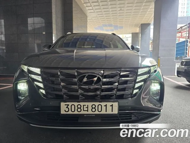 Hyundai Tucson Hybrid (NX4) 2023 Серебристо-серый из Кореи, фото 3