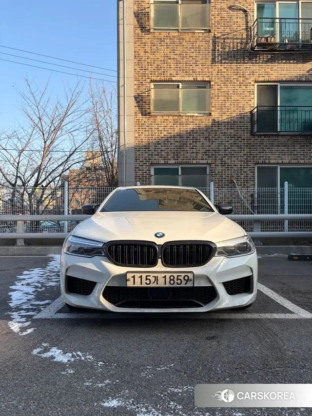 BMW 5 Series (G30) 2020 Белый из Кореи, фото 3