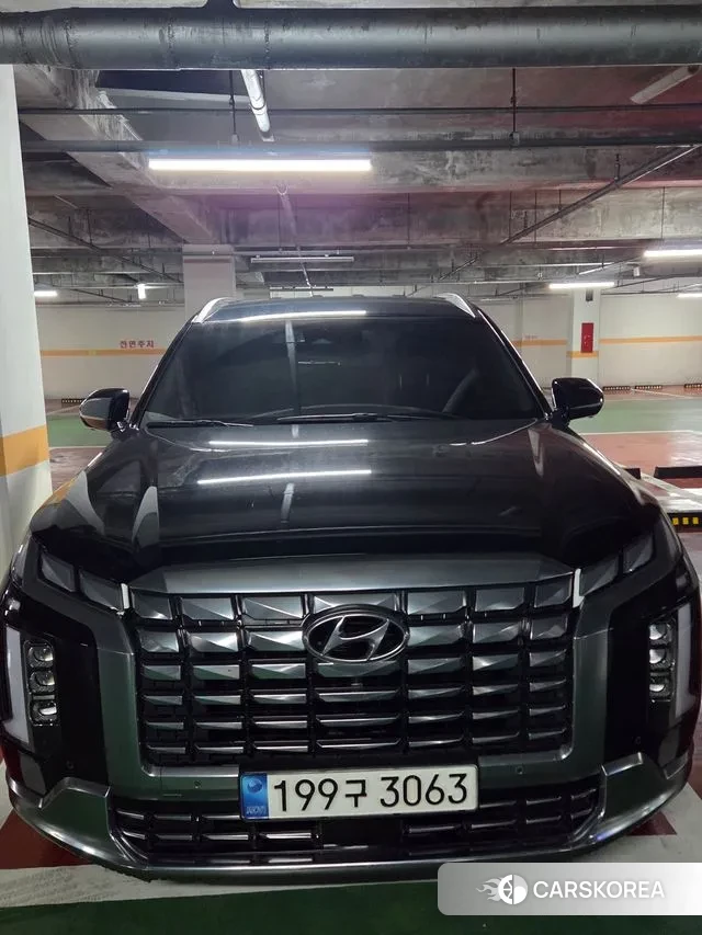 Hyundai The New Palisade 2023 Темно-зеленый из Кореи, фото 3