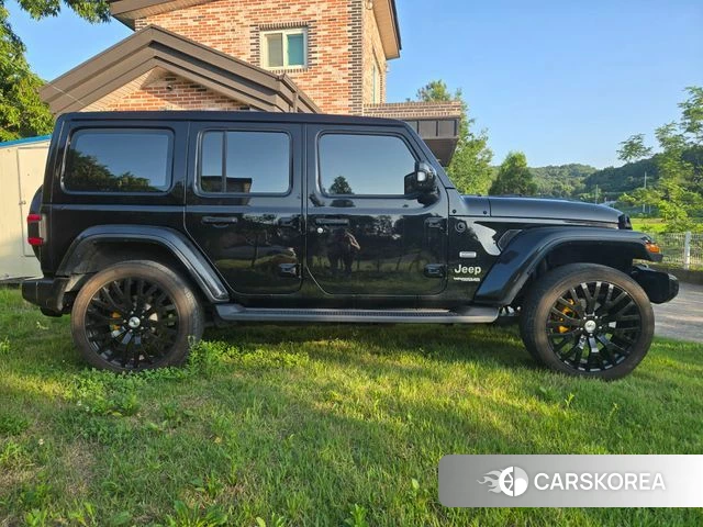 Jeep Wrangler (JL) 2022 Черный из Кореи, фото 4