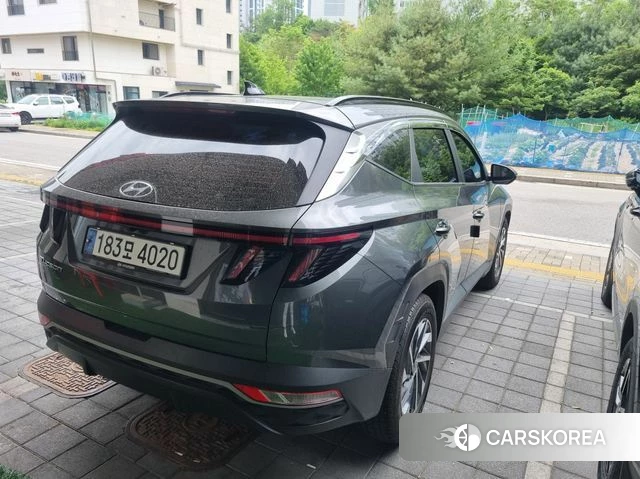 Hyundai Tucson Hybrid (NX4) 2020 Серый из Кореи, фото 3