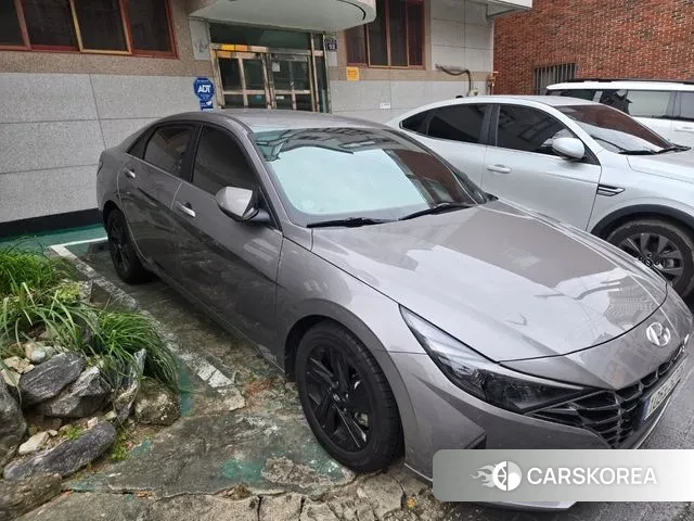 Hyundai Avante (CN7) 2021 Серый из Кореи, фото 3