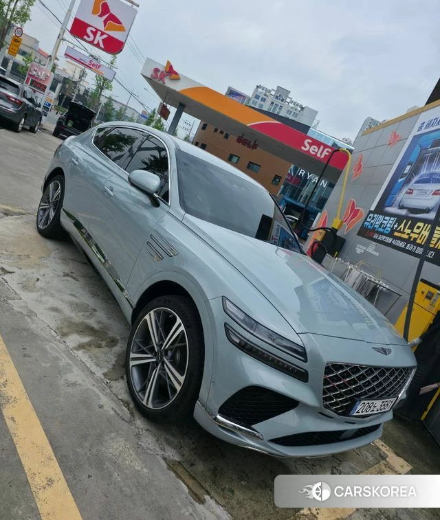 Genesis GV80 Coupe 2024 Небесно-голубой из Кореи, фото 3