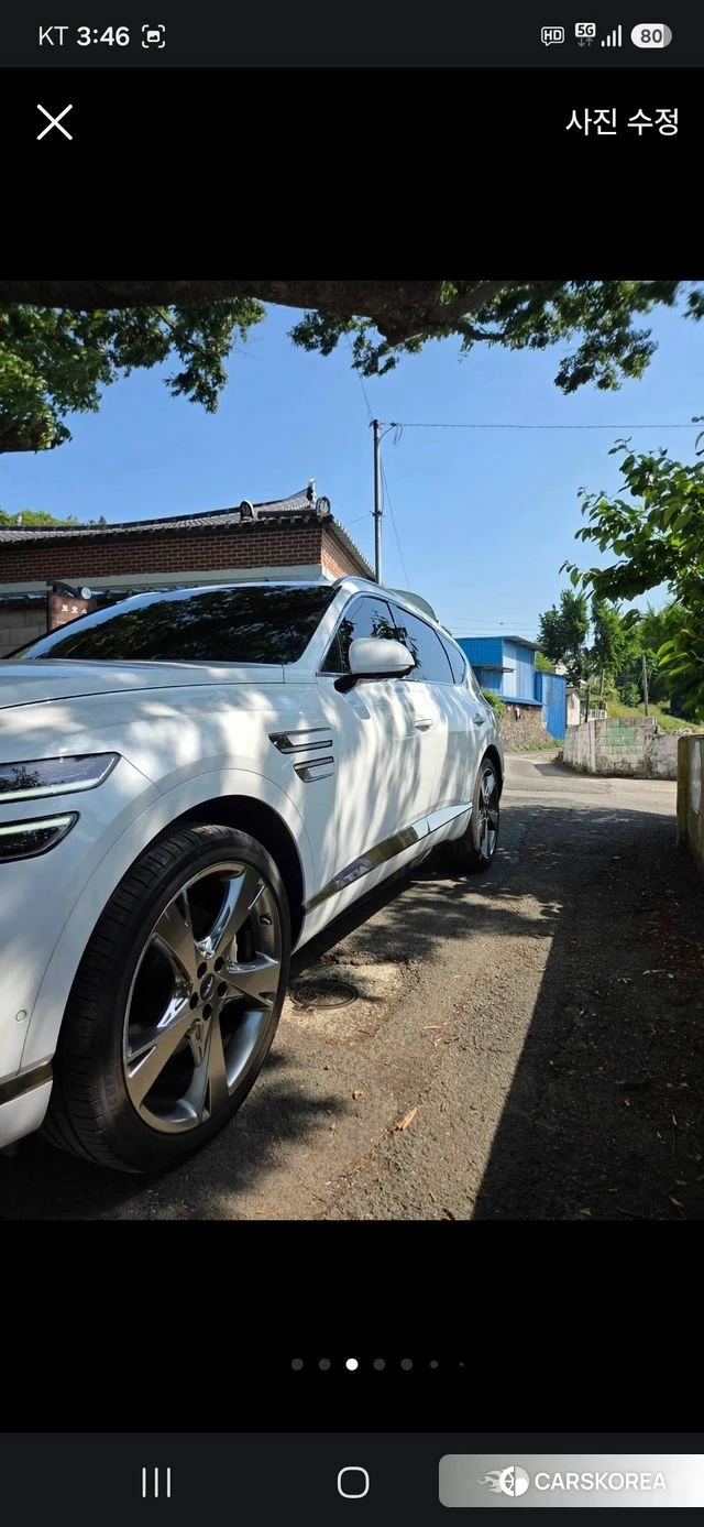Genesis GV80 2021 Белый из Кореи, фото 3