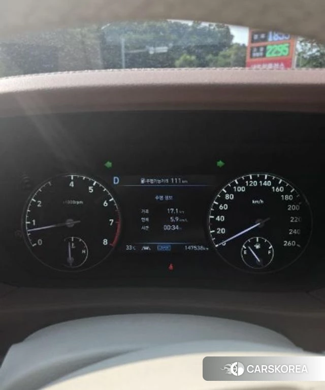 Genesis G90 2021 Серый из Кореи, фото 3