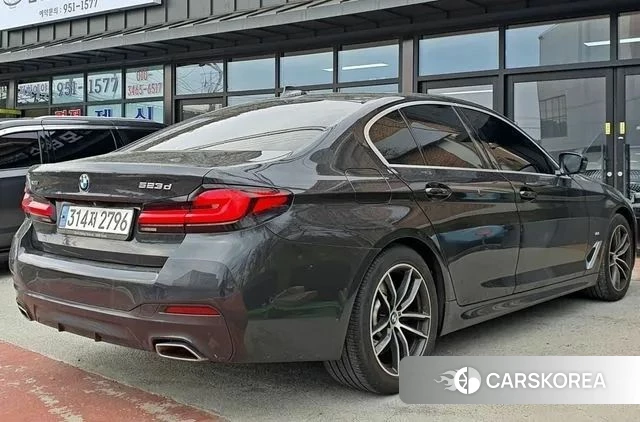 BMW 5 Series (G30) 2021 Серый из Кореи, фото 5