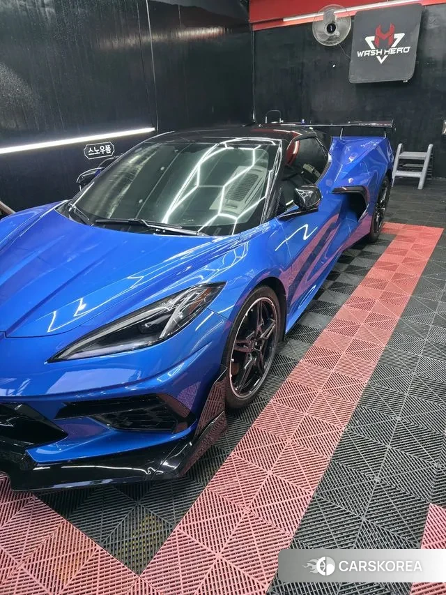 Chevrolet Corvette 2022 Синий из Кореи, фото 3