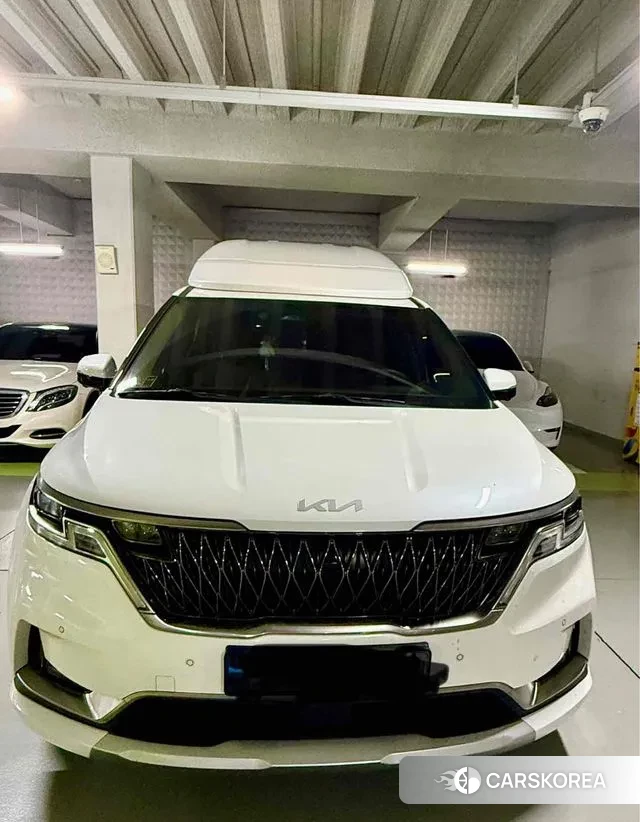 Kia Carnival 4th generation 2022 Белый из Кореи, фото 3