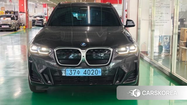 BMW iX3 2024 Серый из Кореи, фото 3