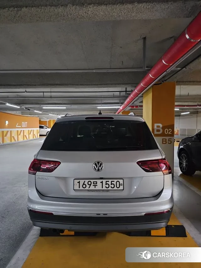 Volkswagen Tiguan second Generation 2019 Серебряный из Кореи, фото 3