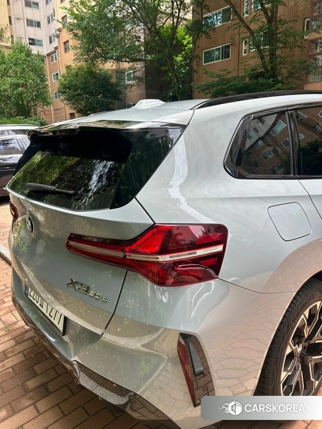 BMW X3 (G45) 2025 Небесно-голубой из Кореи, фото 3