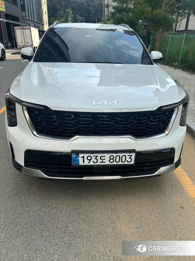 Kia The New Sorento 4th Generation 2024 Белый из Кореи, фото 3