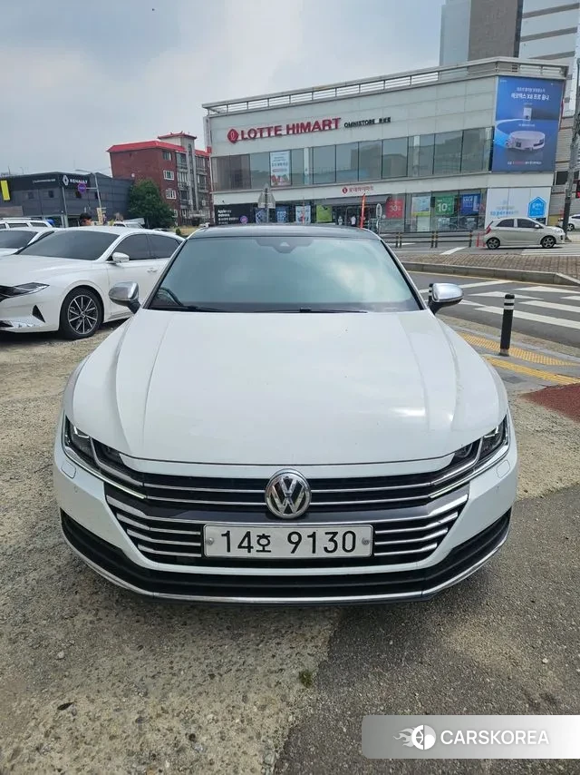 Volkswagen Arteon 2019 Белый из Кореи, фото 3