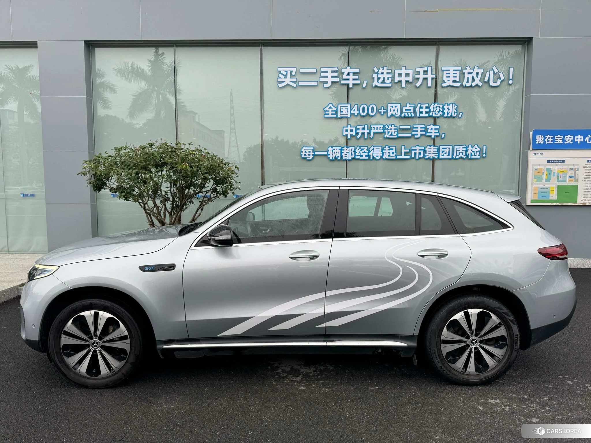Mercedes-Benz EQC 2022 Серебристо-серый из Китая, фото 5