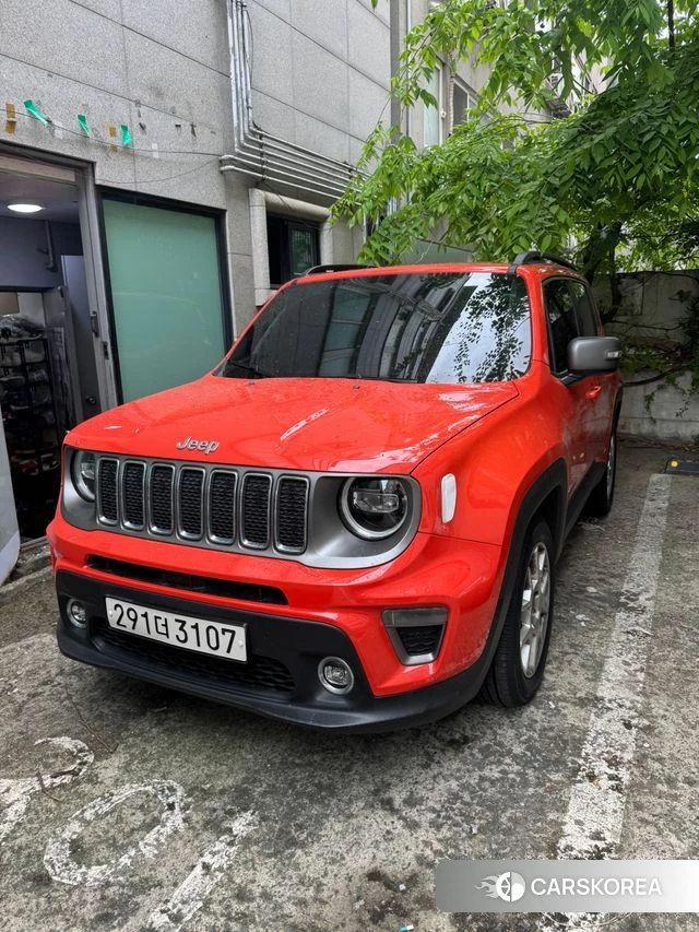 Jeep Renegade 2020 Красный из Кореи, фото 6