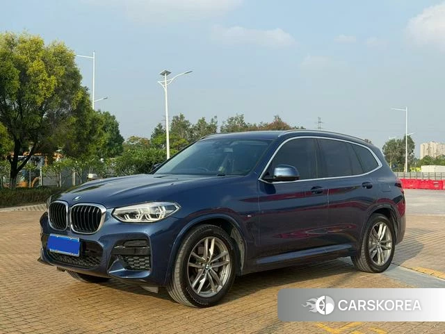 BMW X3 2021 Синий из Китая, фото 3