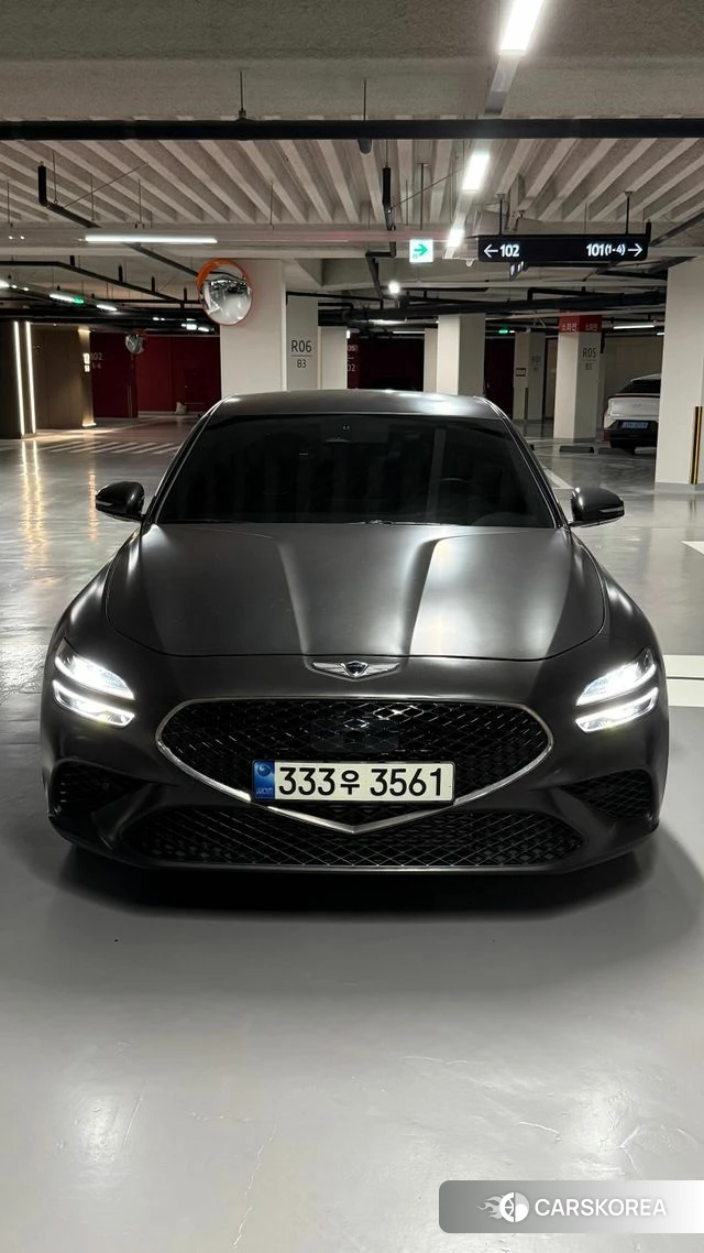 Genesis The New G70 2021 Серый из Кореи, фото 3