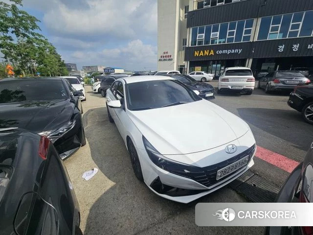 Hyundai Avante (CN7) 2022 Белый из Кореи, фото 6